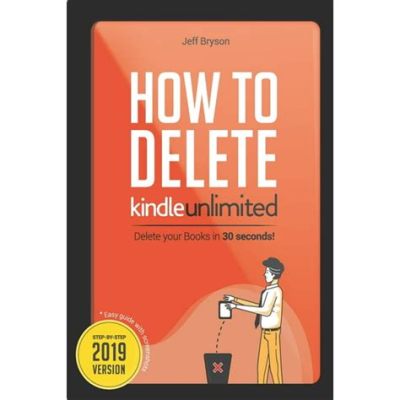 can you delete books from kindle