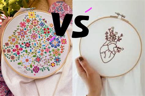 Is Cross Stitch the Same as Embroidery: A Detailed Exploration